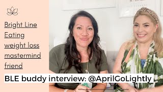 She's down 20 pounds on Bright Line Eating! Meet my BLE mastermind buddy, @Aprilgolightly - down 20