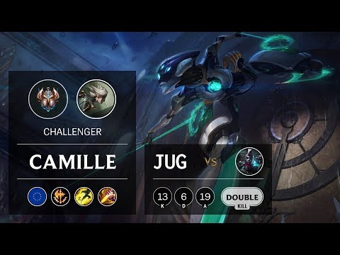 Camille Jungle vs Ekko - EUW Challenger Patch 9.21