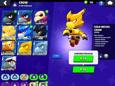 Buying all mecha crow skins at once