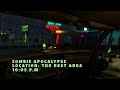 Zombie Apocalypse The Rest Area Rain Ambience Scary Sounds ASMR