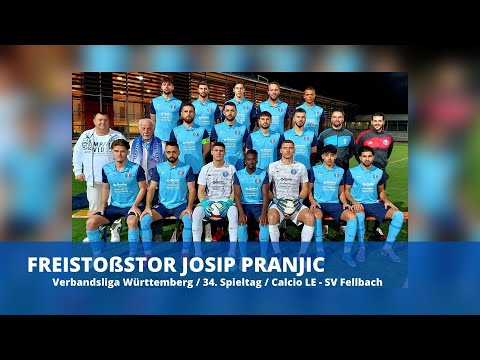 Freistoßtor Josip Pranjic gegen SV Fellbach