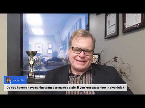 Passenger in A Car Accident – Do You Need Insurance to Make A Claim?