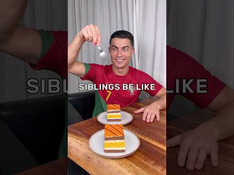 Ronaldo & Haaland: Why is BRO taking MY ORANGE CAKE?😭❤️🍰