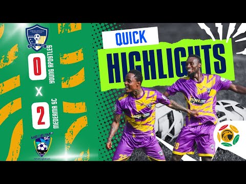 QUICK HIGHLIGHTS | Medeama 2-0 Young Apostles | GPL 2025/26