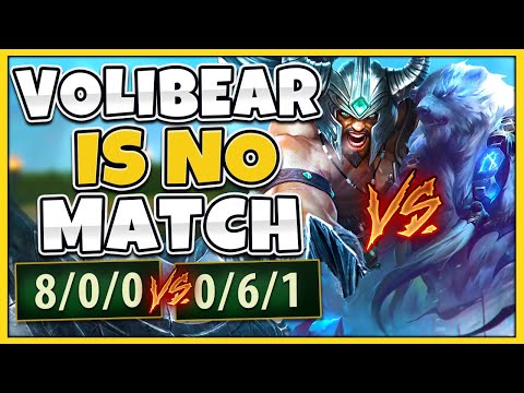 Proving These Trynd Changes Mean Nothing By Forcing Volibear 0-6 In 15 Minutes!