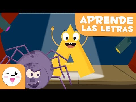 Aprende la letra A con Ana la Araña | El abecedario
