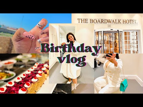 My Birthday vlog/ Camelot spa day/ staycation/ nail appointment/ South African YouTuber/ #roadto1k