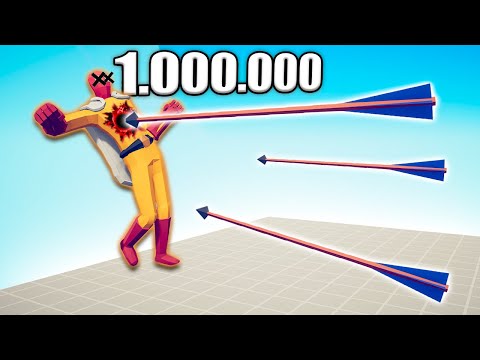 1.000.000 DAMAGE ARCHER vs UNITS - TABS | Totally Accurate Battle Simulator 2023