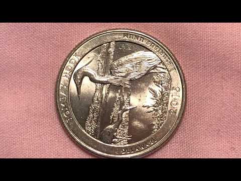 BomBay Hook Delaware State beautiful quarter 2015.