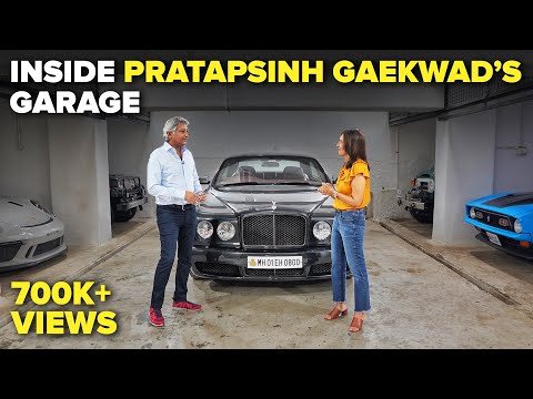 Inside Pratapsinh Gaekwad's Garage | Garages of the Rich and Famous (Baroda)