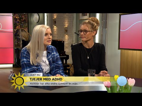 Adhd hos tjejer: ”Hyperaktiviteten är inte så framträdande” - Nyhetsmorgon (TV4)