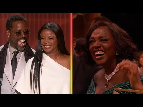 Actor Awards: Viola Davis CRACKS UP as Sterling K. Brown FLUBS On-Stage Joke