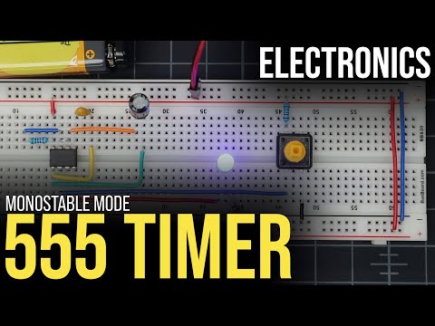 555 Timer (Monostable Mode)