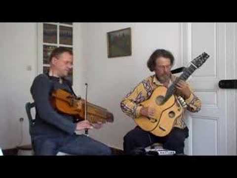 BARDOU-Carolan's Welcome nyckelharpa and arch-harp guitar