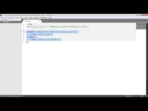 Secure PHP Password Hashing What is a hash
