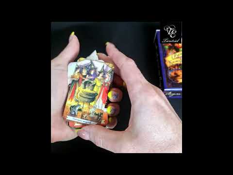 Карты таро "Ведьма каждый день" МИНИ русский и украинский язык - фото 1 - id-p2184128075