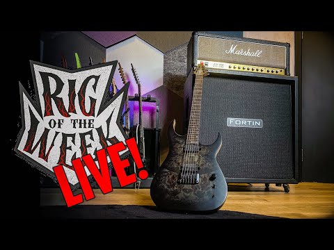 RIG OF THE WEEK LIVESTREAM - Marshall JCM 800 / Keith Merrow Schecter KM6