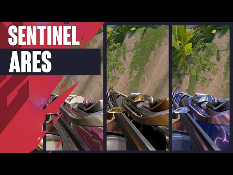 Sentinels of Light Ares Skin Showcase - Valorant Sentinels of Light Skins