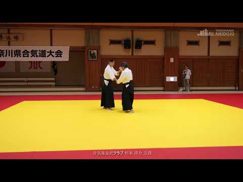 Yosuke Sugimoto 5th Dan - 21st Kanagawa Prefecture Aikido Federation Demonstration