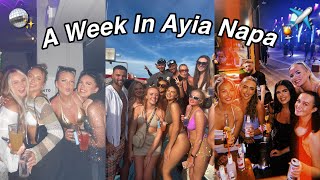 VLOG : A WEEK IN AYIA NAPA | with Party Hard Travel