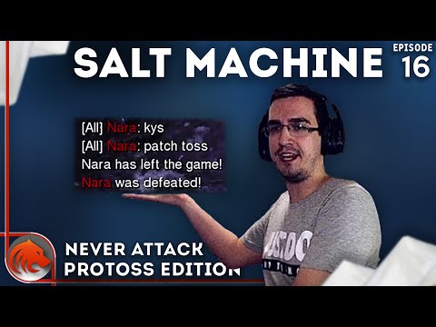 Salt Mining Extracting at 100% Efficiency | Never Attack to GM PROTOSS Edition #16
