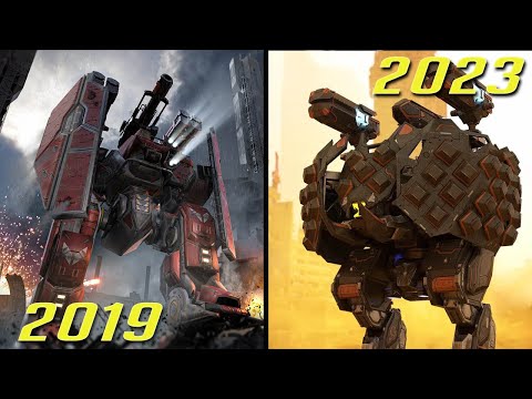 🔥 EVOLUTION of TITANS in War Robots #warrobots #shorts #warrobot