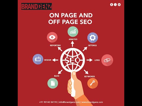 On page and off page seo