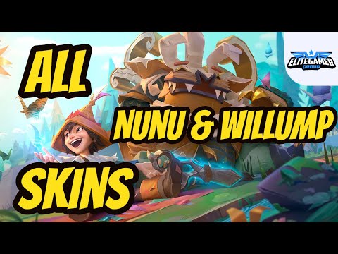 All Nunu and Willimp Skins Spotlight League of Legends Skin Review