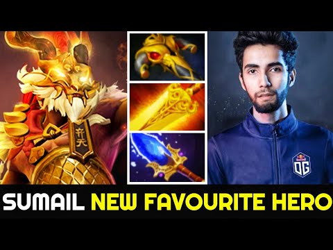SUMAIL Monkey King - New Favourite Hero Carry Spam in Ranked 7.25 Dota 2