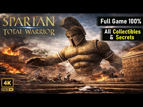 Spartan: Total Warrior (Veteran) - Full Gameplay 100% Walkthrough | No Commentary [4K 60FPS]