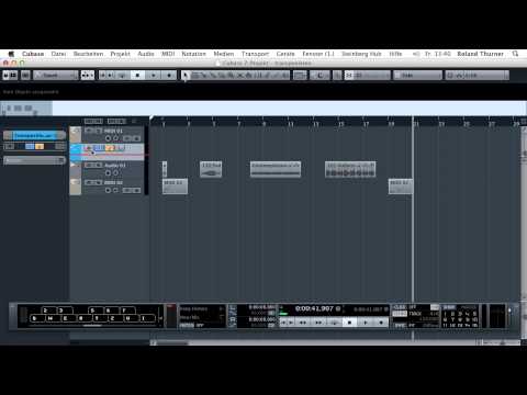 20.19 Cubase - Transpose