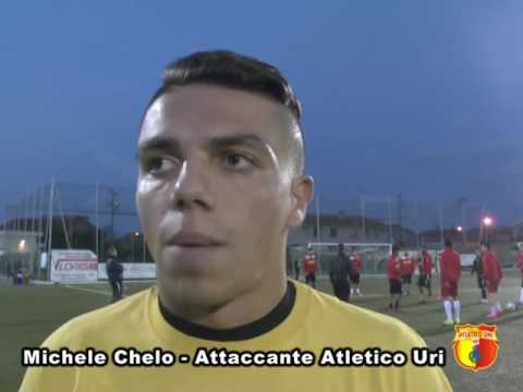 Michele Chelo in vista di Atletico Uri - Ilvamaddalena (Eccellenza 2016/2017)