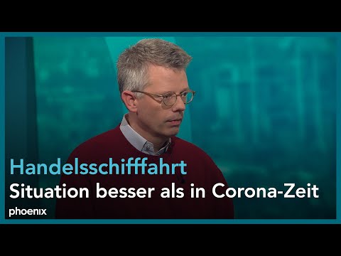 Hubertus Bardt (Institut der deutschen Wirtschaft) zur Lage der Handelsschifffahrt am 21.12.23
