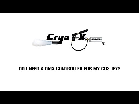 Do I need a DMX Controller for my Co2 Jets [CryoFX]