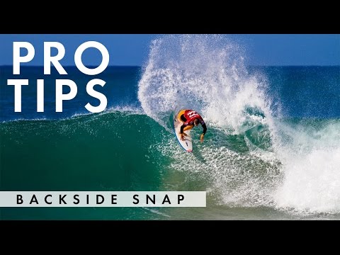 How to do a Backside Snap with Damien Hobgood