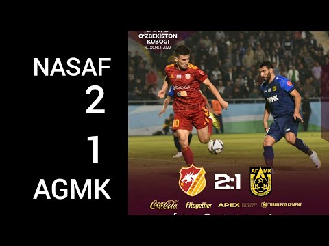 NASAF - AGMK 2:1 #gollar Match | coca cola kubogi 1/2 final | nasaf agmk