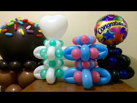 Amazing Balloon Centerpieces! Video