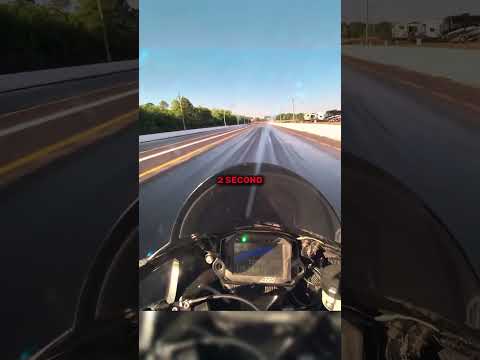 Biker Attempts Top Speed 1/4 Miles 600+HP #shorts #usa