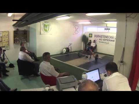 Dorastenecká liga vo vzpieraní trh @50 kg