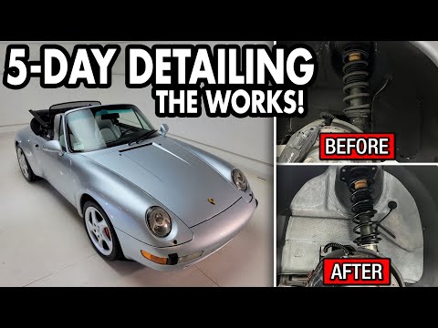 Thumbnail for The ULTIMATE Detailing on a Porsche 993 Carrera Cabriolet by Porsche 993