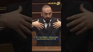 Ո՞վ է ողորմելին. Միրզոյանի պատասխանը` ԱԺ-ում