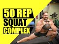 INTENSE 50 Rep Single Kettlebell Squat Routine | Chandler Marchman