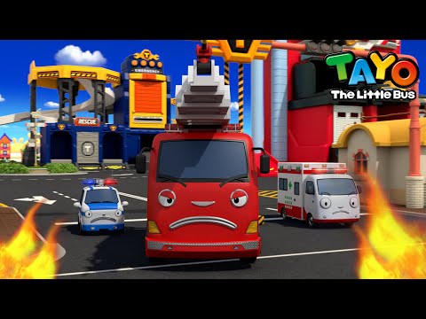 Go Go! Rescue Team Heroes l RESCUE TAYO l New Brave Rescue Team Song l Tayo the Little Bus