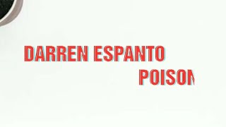 Darren Espanto - Poison (Lyrics Video)