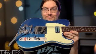 It's DONE!!! Squier Custom Tele with Bigsby MOD - Part 2