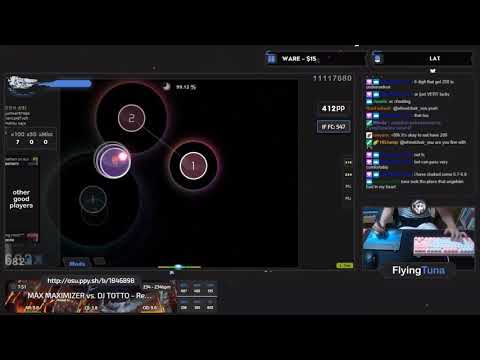[7.51⭐Live] WalkingTuna | MAX MAXIMIZER vs. DJ TOTTO - Rebellio [OUTRAGE] 99.04% {#2 546pp FC}- osu!