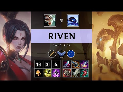 Riven Mid vs Xerath: Quadra Kill, Legendary - EUW Diamond Patch 25.S1.2