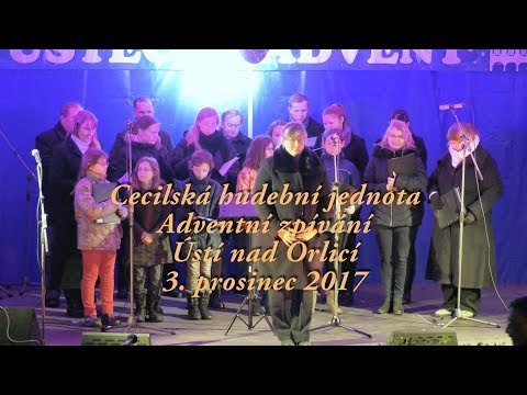 Cecilská hudební jednota - Adventní zpívání 3.12.2017