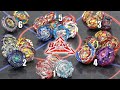 ALL BALANCE TYPE BEYBLADES Season 1 6 Epic Marathon Battle In ANIME STADIUM Beyblade Burst