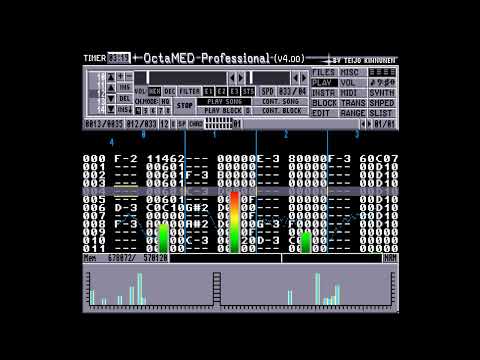 Amiga Music: Seven Seas - Butterfly Syndrome by Lord Interface - Octamed Pro v4